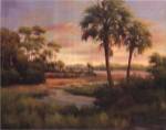 River Cove With Palms I by R. Rutley