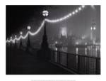 River Thames by Night by Shener Hathaway