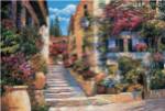 Riviera Stairs by Howard Behrens