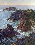 Rock Points at Belle-Ile, 1886 by Claude Monet