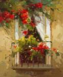 Romantic Window I by Calvin Stephens