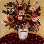 Rooster Vase Floral by Suzanne Etienne