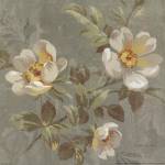 Roses on Blue I by Danhui Nai