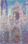 Rouen Cathedral in the Setting Sun by Claude Monet