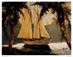 Sailboat, Santa Barbara by Frederick Alexa Pawla