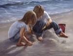 Sand Castle Builders by Georgia Janisse