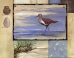 Sandpiper Collage II mini by Paul Brent