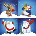 Santa and Friends by DBK-Art Licensing