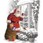 Santa's Gift Arrival by DBK-Art Licensing