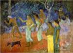 Scene from Tahitian Life, 1896 by Paul Gauguin