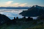 Scenic View of Mountains, Mount Rainier National Park, Washington State by Panoramic Images