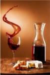 Schwappender Wein