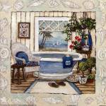 SEA BREEZE BATH I by Charlene Winter Olson