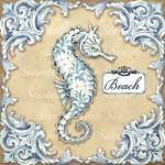 Sea Tiles - Beach by Sydney Wright