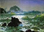 Seal Rock by Albert Bierstadt