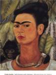 Self-Portrait with Monkey, 1938 by Frida Kahlo