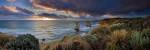 Shipwreck Coast Panoramic by Wayne Bradbury Photography