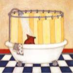 Shower Time by Helga Sermat