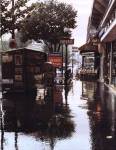 Sidewalk in Rain by Zeny Cieslikowski