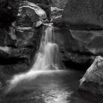 Silent Stream BW by Istvan Nagy