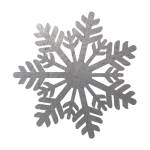 Silver Snowflakes 1 by Melody Hogan