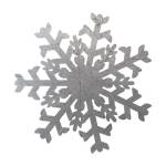 Silver Snowflakes 2 by Melody Hogan