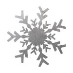 Silver Snowflakes 4 by Melody Hogan