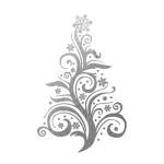 Silver Trees 2 by Melody Hogan