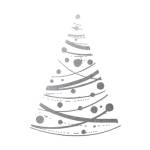 Silver Trees 3 by Melody Hogan