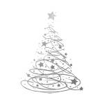 Silver Trees 4 by Melody Hogan