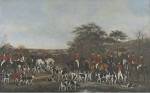 Sir Richard Sutton and the Quorn Hounds by Francis Grant