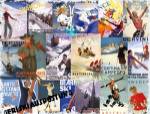 Ski Vacation Collage by Art Licensing Studio