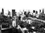 Skyline in Osaka1 by George Dilorenzo