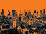 Skyline in Osaka2 by George Dilorenzo