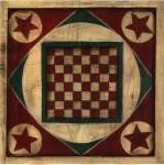 Small Antique Checkers by Ethan Harper