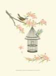 Small Birds on a Branch I by Nancy Slocum