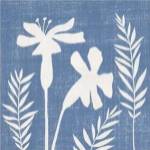 Small Blue Linen II (P) by Megan Meagher