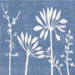 Small Blue Linen IV (P) by Megan Meagher