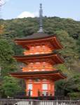 Small Pagoda at Kiyomizu-dera Temple, Japan by Panoramic Images