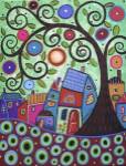 Small Village 1 by Karla Gerard