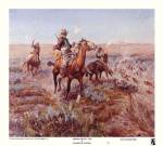 Smokin' 'Em Out by Charles Marion Russell