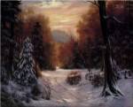 Snow Covered Morning by Egidio Antonaccio