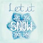Snowflake Sayings I by Elyse DeNeige