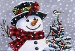 Snowman by William Vanderdasson