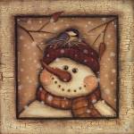 Snowman II by Kim Lewis
