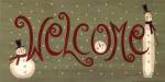 Snowman Welcome by Becca Barton