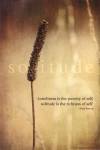 Solitude by Shannon Marie