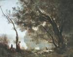 Souvenir de Mortefontaine by Jean-Baptiste Camille Corot