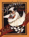 Spaghetti Chef - mini by Jennifer Garant