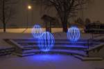 Spheres On The Steps by Ian Tornquist
